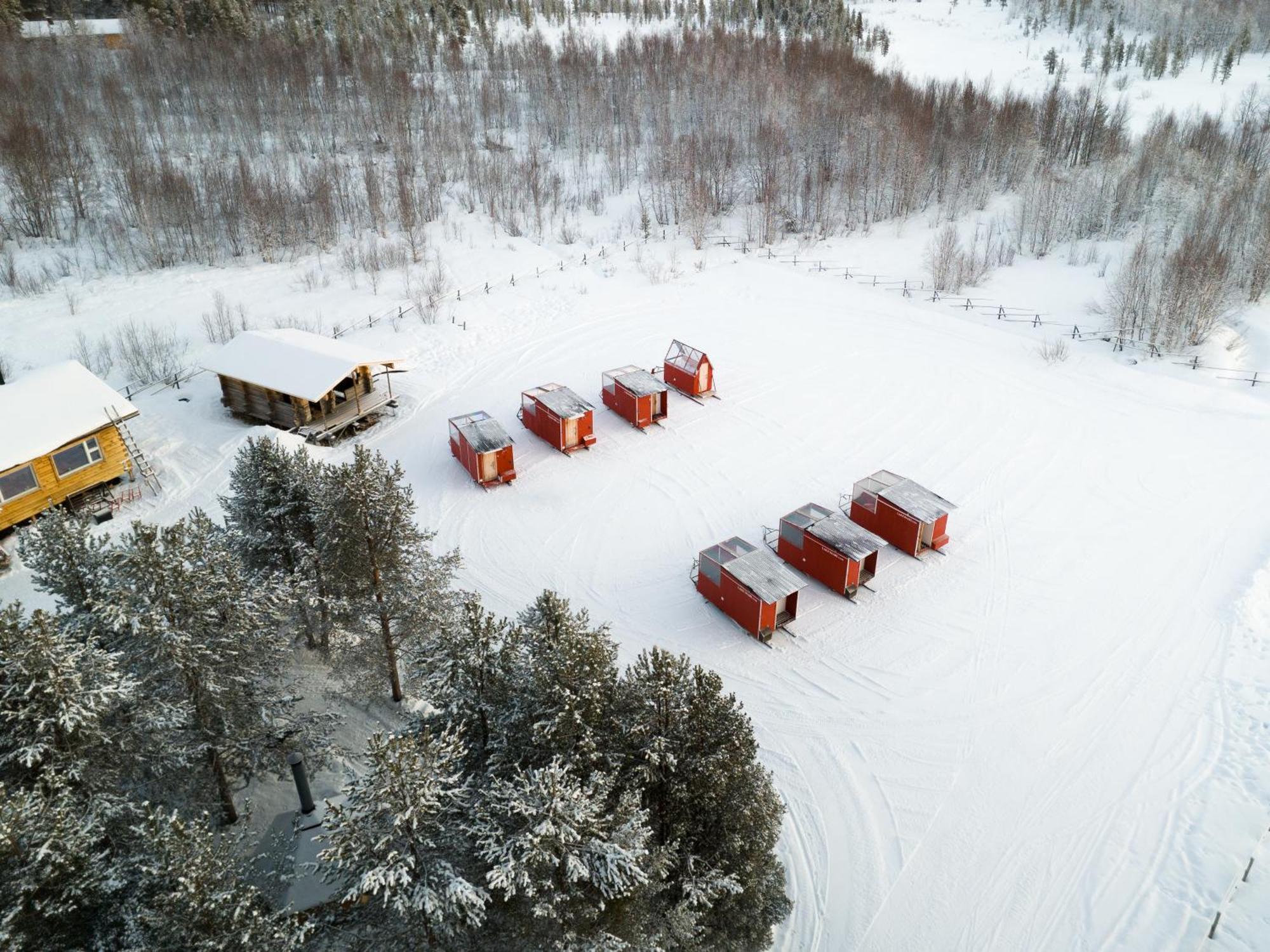 Lake Inari Mobile Cabins Exterior photo