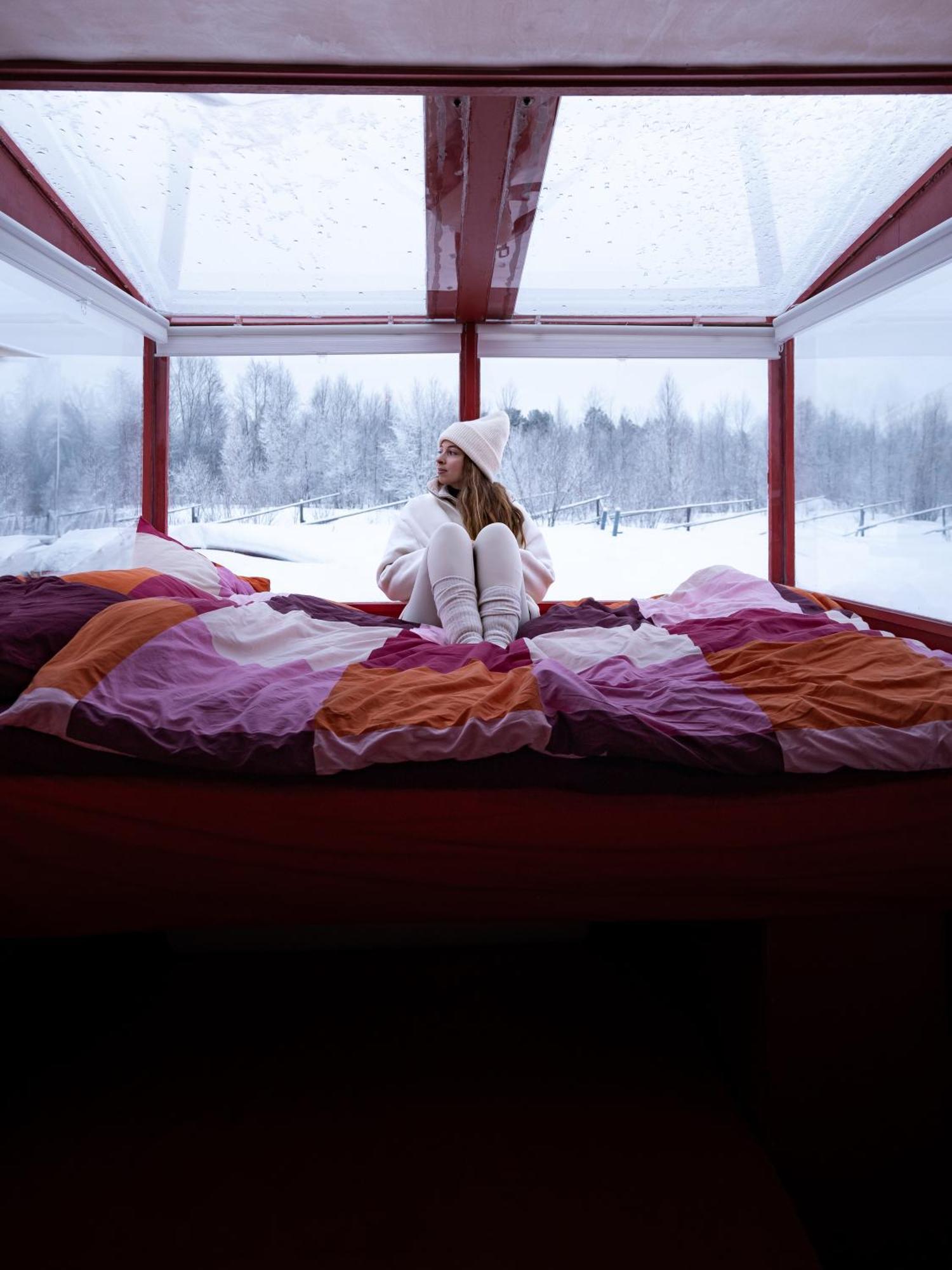 Lake Inari Mobile Cabins Exterior photo